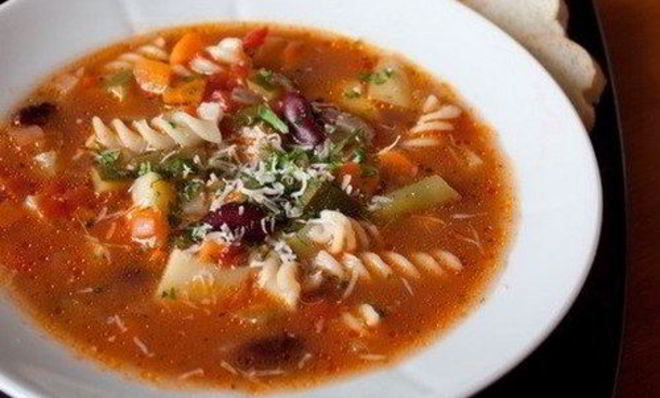 Итальянский суп Минестроне