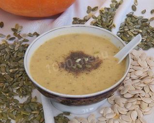 Постный суп из сельдерея и овощей