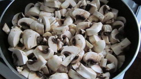 постны суп-крем из шампиньонов с кокосовым молоком