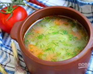 Постный суп на каждый день