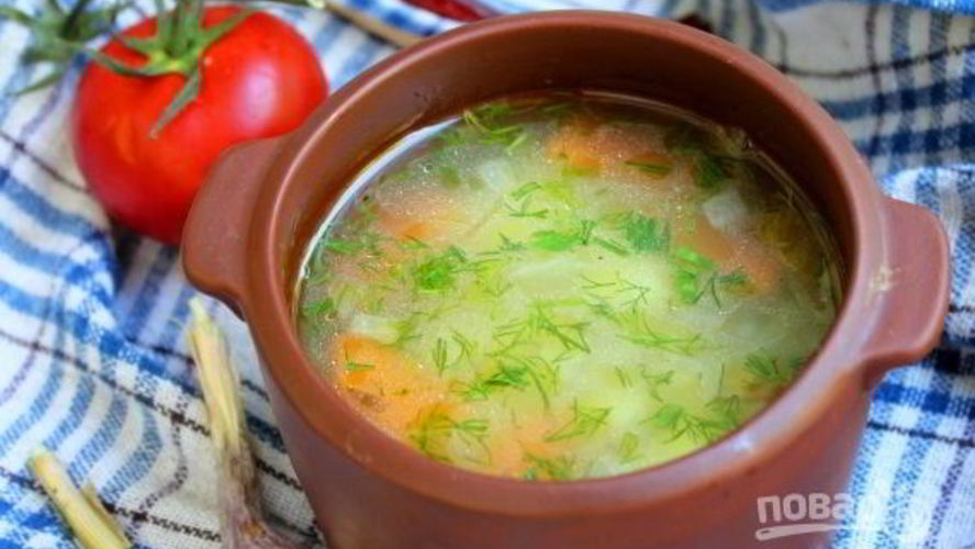 Рецепт постный суп на каждый день