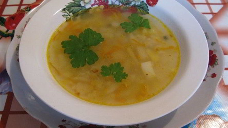 Рецепт постный суп с рисом