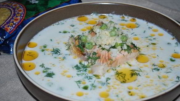 Рецепт Пряный сливочный суп с булгуром