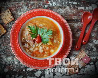 Рассольник ленинградский