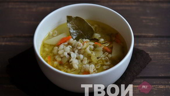 Рецепт Рассольник с перловкой