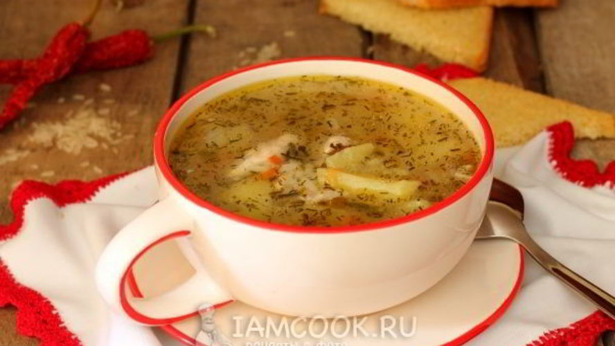 Рецепт рисовый суп с курицей