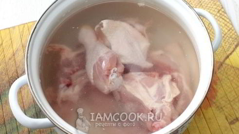 рисовый суп с курицей