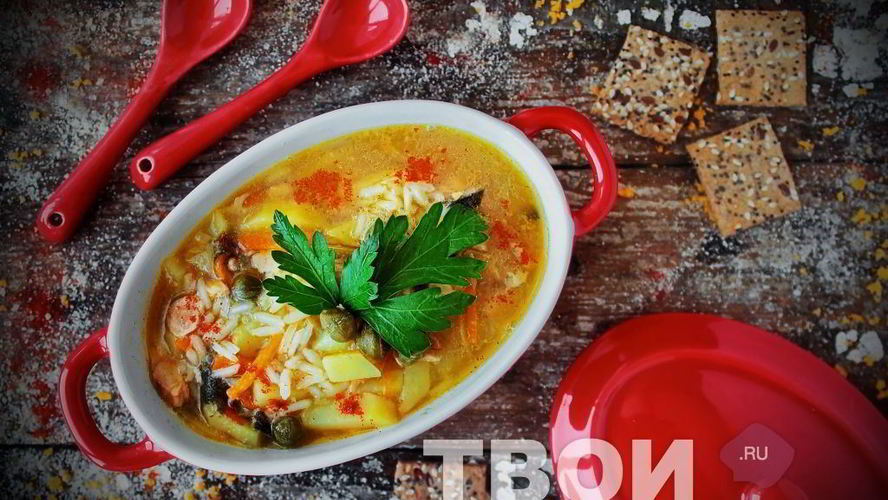 Рецепт рыбный суп из сайры