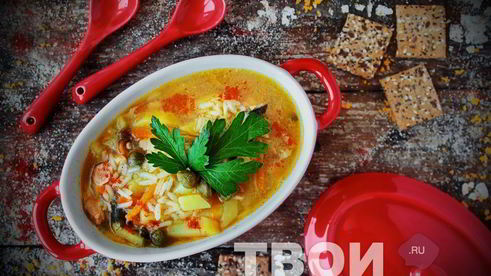 рыбный суп из сайры