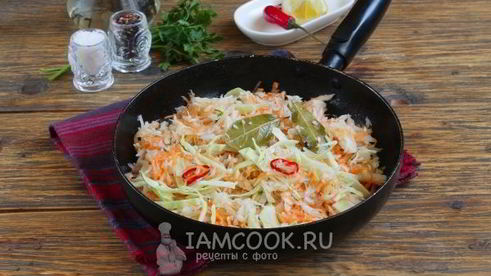 постные щи из свежей капусты