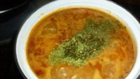 постные щи с фасолью