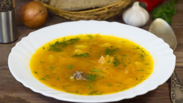 Рецепт Щи из квашеной капусты с говядиной