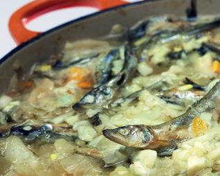 Щи из снетков