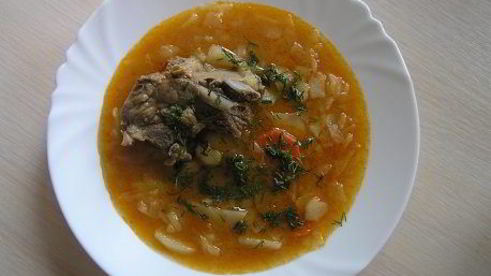 щи с бараниной