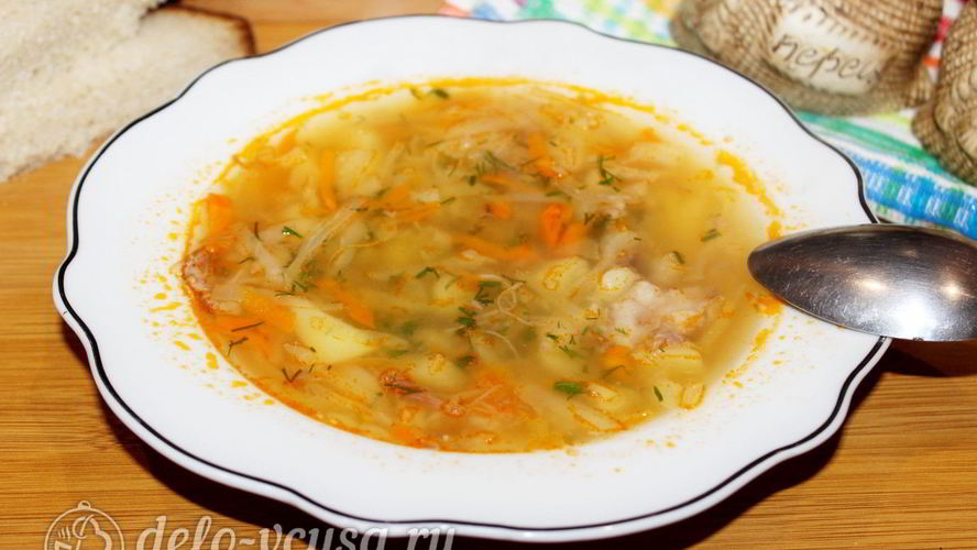 Рецепт щи с тушенкой