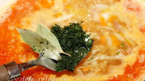 щи с тушенкой