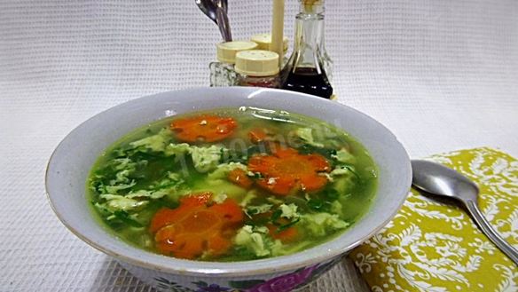 Рецепт Щи с зеленью шпината