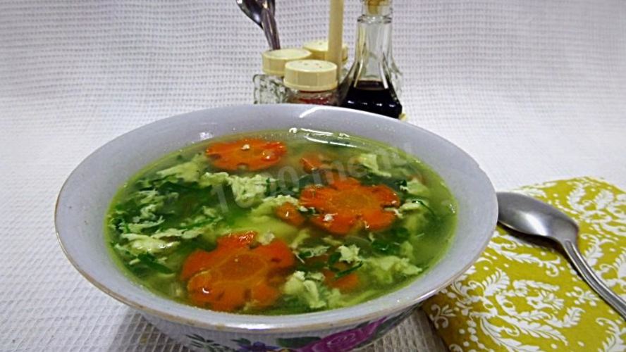 Рецепт щи с зеленью шпината