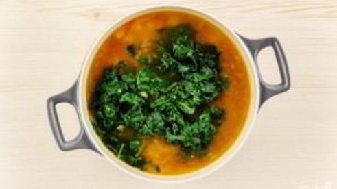 щи со шпинатом