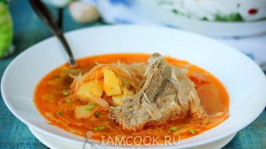 Рецепт щи со свининой