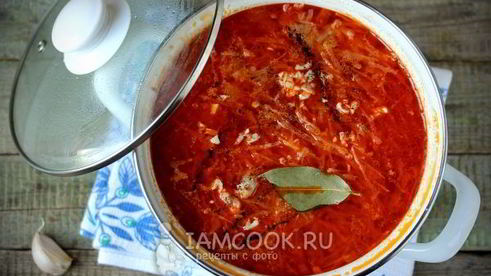 щи со свининой