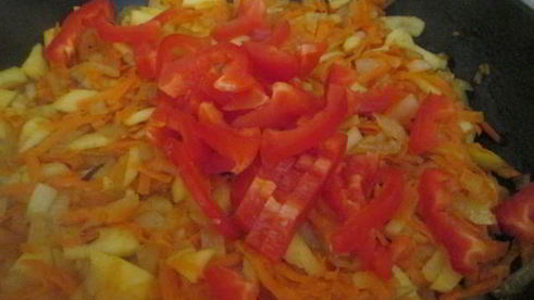 щи со свиными ребрами и яблоком