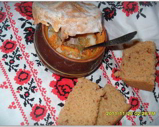 Щи в горшочках