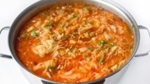 свежие щи с говядиной