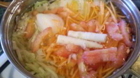 вегетарианские щи