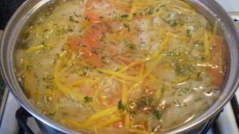 вегетарианские щи