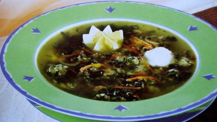 Рецепт зеленые щи в мультиварке