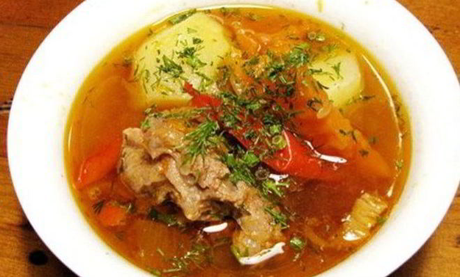 Шурпа из баранины