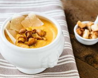 Сливочный грибной суп