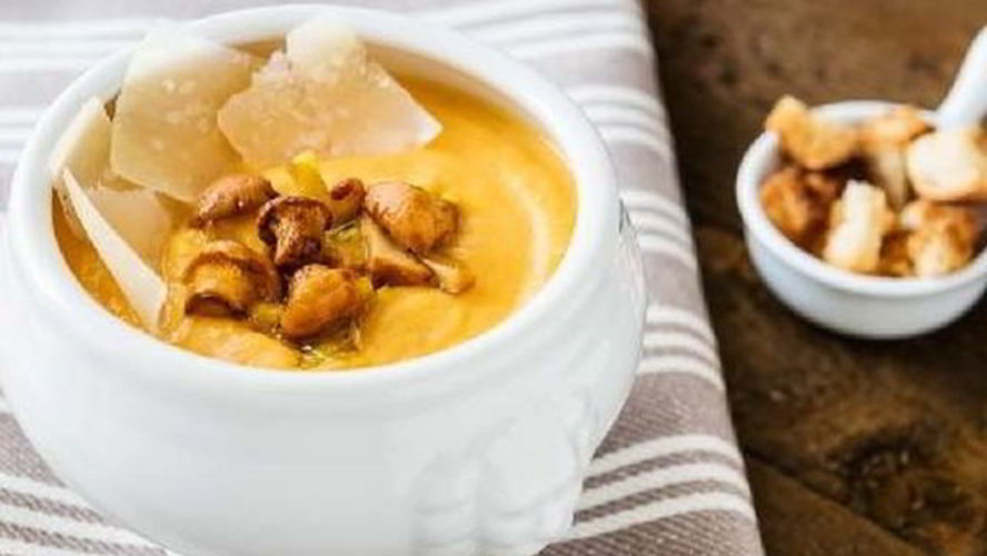 Рецепт сливочный грибной суп