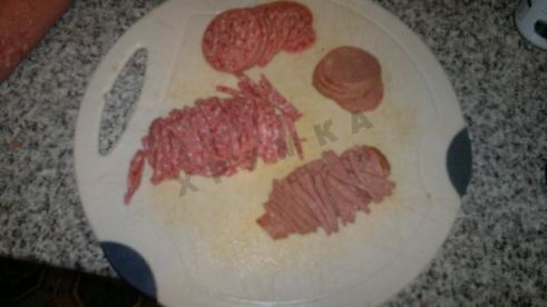 мясная сборная солянка с картошкой