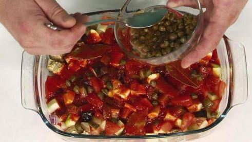 пикантная овощная солянка