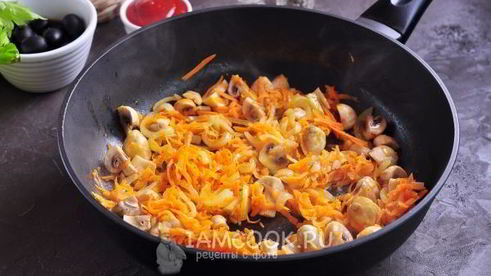 постная солянка с фасолью