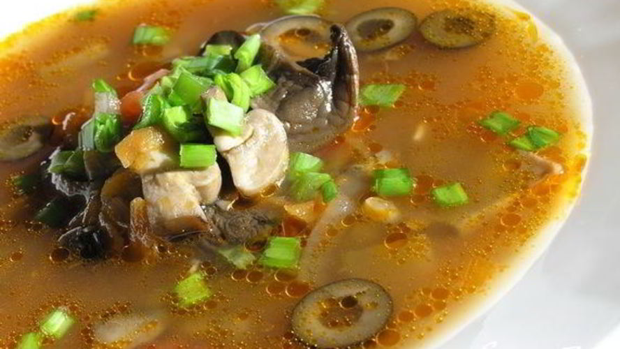 Рецепт постная солянка