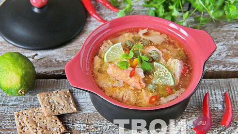 рыбная солянка