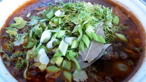 сборная грибная солянка