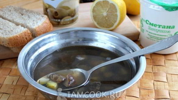 Рецепт Солянка грибная по ГОСТу