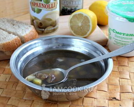 Солянка грибная по ГОСТу