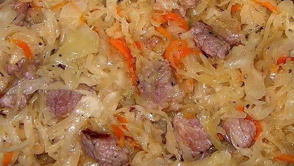 Рецепт Солянка из говядины и квашенной капусты