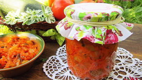 Рецепт Солянка из кабачков