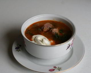 Солянка из квашеной капусты с мясом