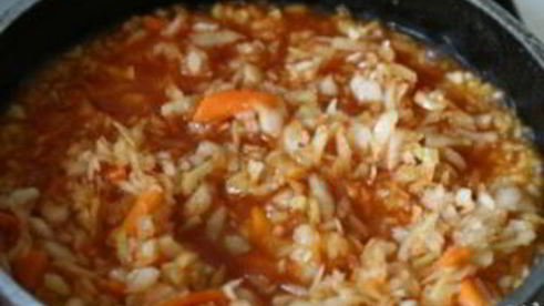 солянка из квашеной капусты с мясом