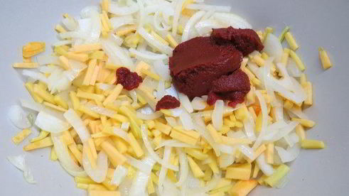 солянка осенняя с тыквой