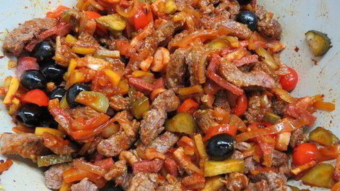 солянка осенняя с тыквой