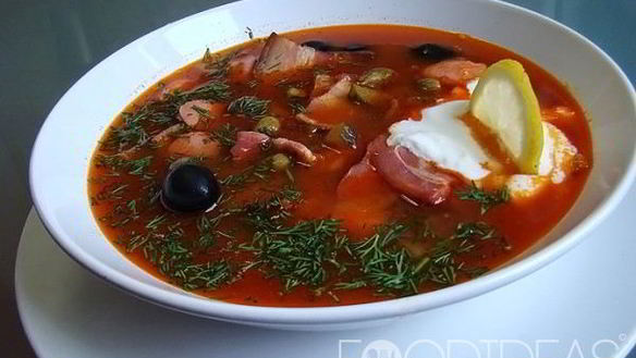 Рецепт Солянка по-домашнему