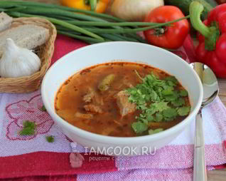 Солянка по-грузински